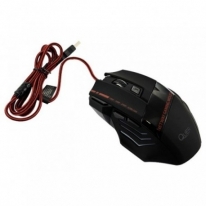 Mouse optic pentru Gaming Quer cu USB, negru, 3200 DPI